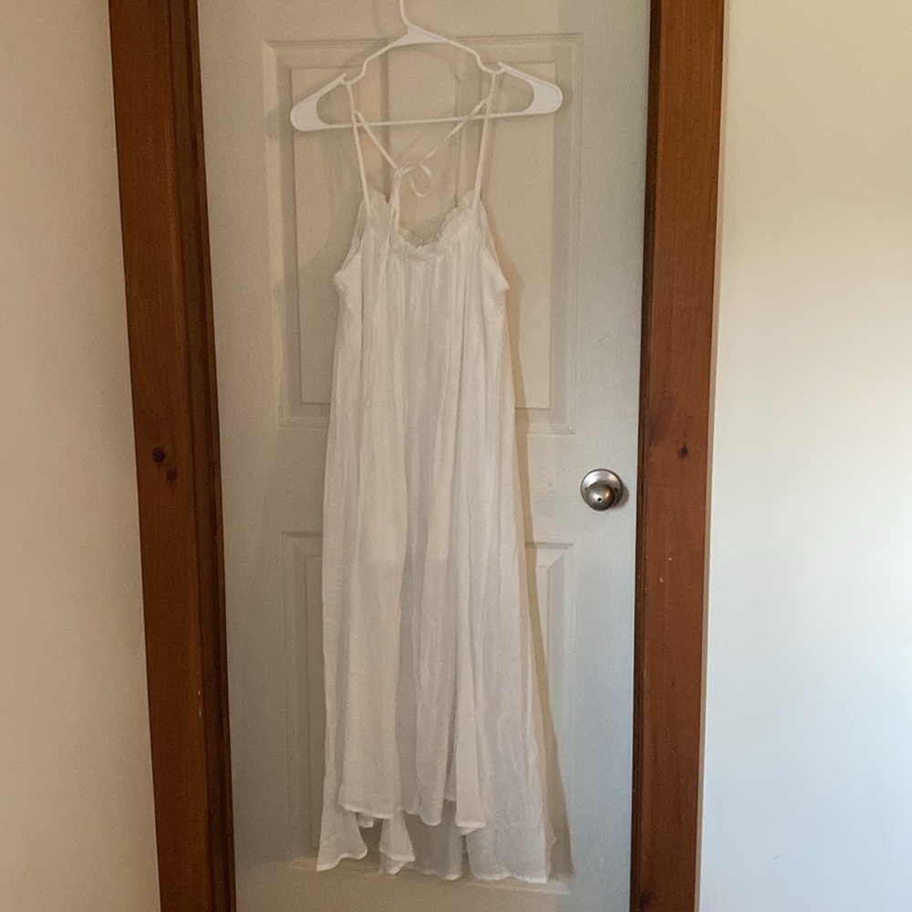 White Boho summer dress - Picture 2 of 3
